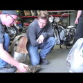 Moto Guzzi V7 Ambassador tank restoration with Ewan McGregor in HD