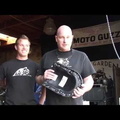 Installing Moto Guzi Pillion Pads  with Malcolm